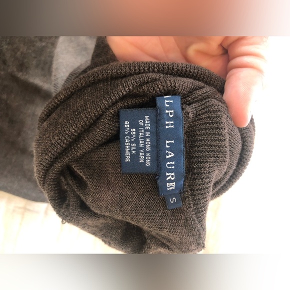 Ralph Lauren Silk Cashmere Blend Turtleneck Sweater EUC 1687 - Picture 4 of 8